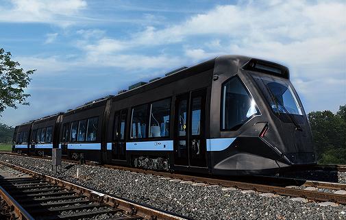 无线供电100%低地板有轨电车