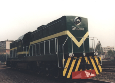 GK3型内燃机车