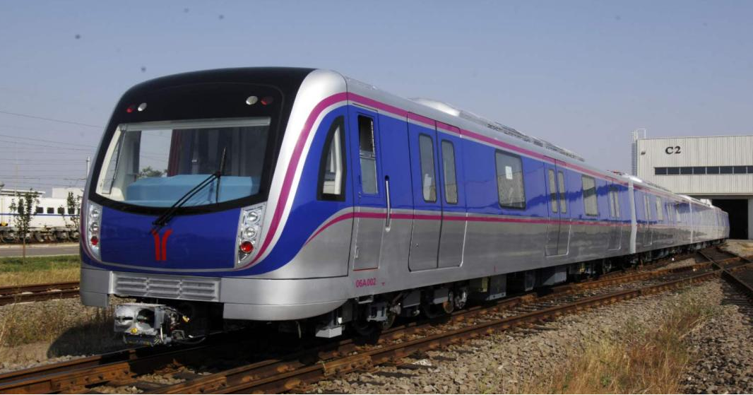 L型直线电机铝合金地铁列车